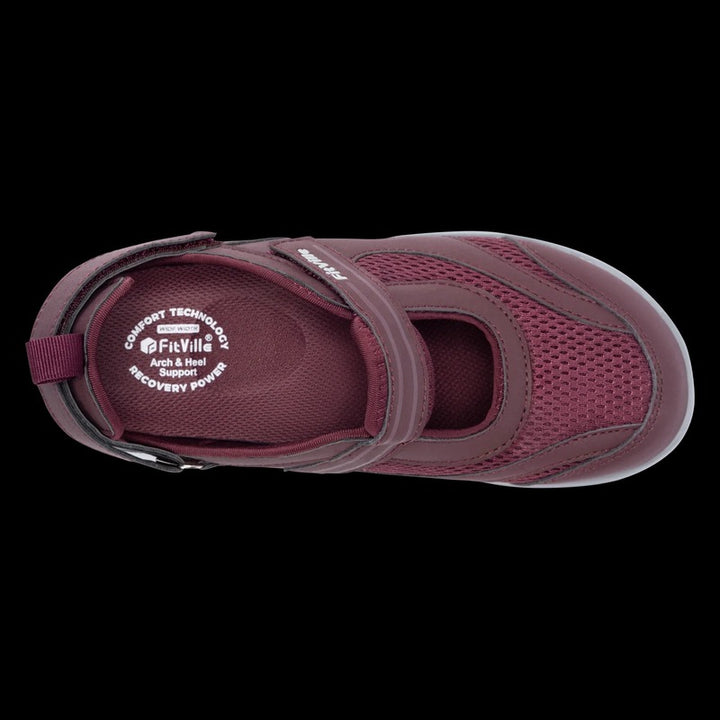 Sandales velcro femme Podoways
