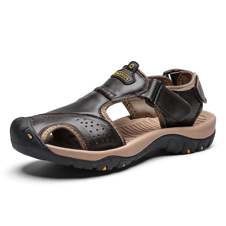 Sandales à scratch pour homme Podoways