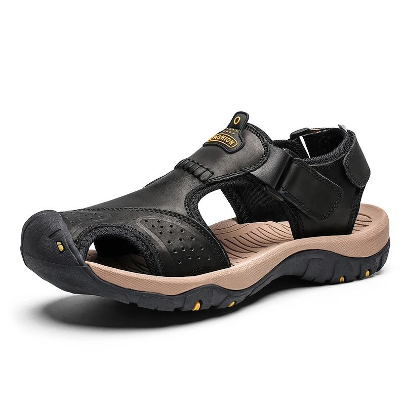 Sandales à scratch pour homme Podoways 38 Sienna