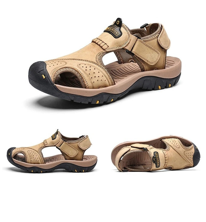 Sandales à scratch pour homme Podoways