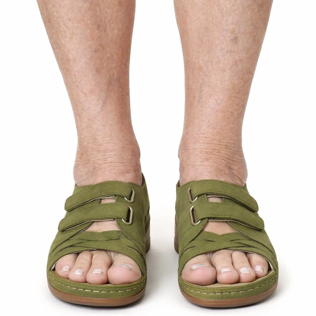 Sandale Orthopédique ultra confort Semelles Orthopédiques PODOWAYS 36 OliveDrab