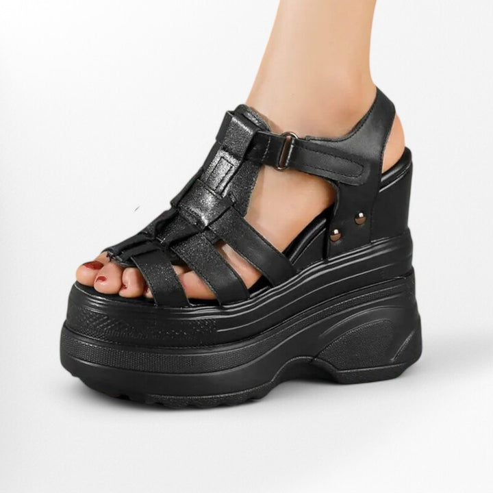 Sandales rock femme Podoways 36 Black