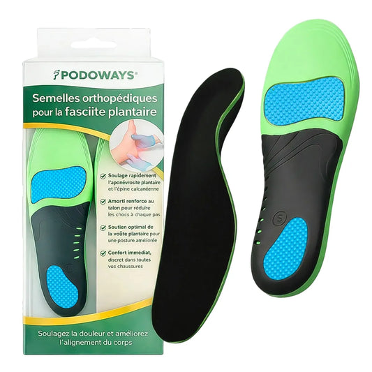 Semelles Orthopédiques contre la fasciite plantaire
