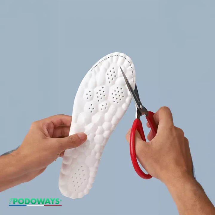 Semelles amortissantes Semelles Orthopédiques Podoways
