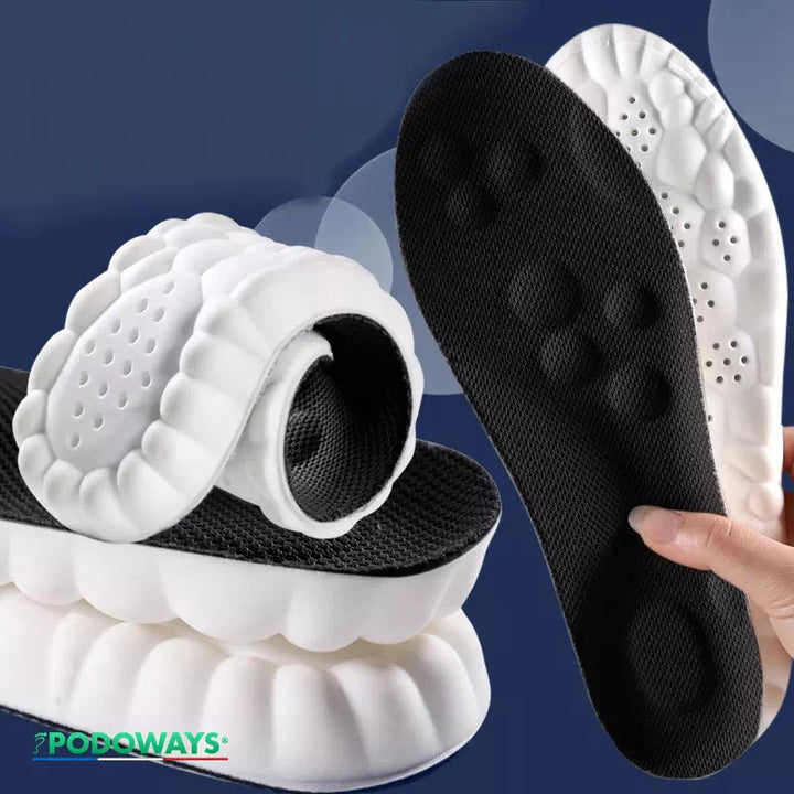 Semelles amortissantes Semelles Orthopédiques Podoways