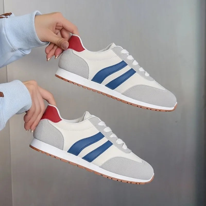 Sneakers femme confortables au design classique Podoways 36 RoyalBlue