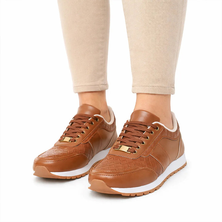 Basket vintage femme Podoways 36 Chocolate