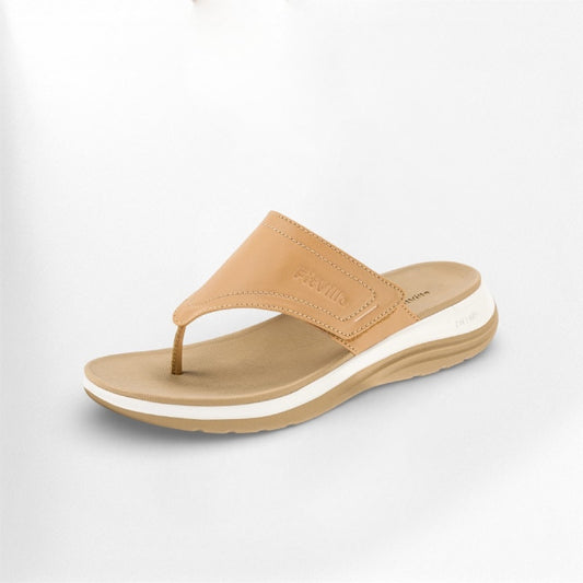 Tongs femme orthopédiques Fitville Podoways 37 Wheat