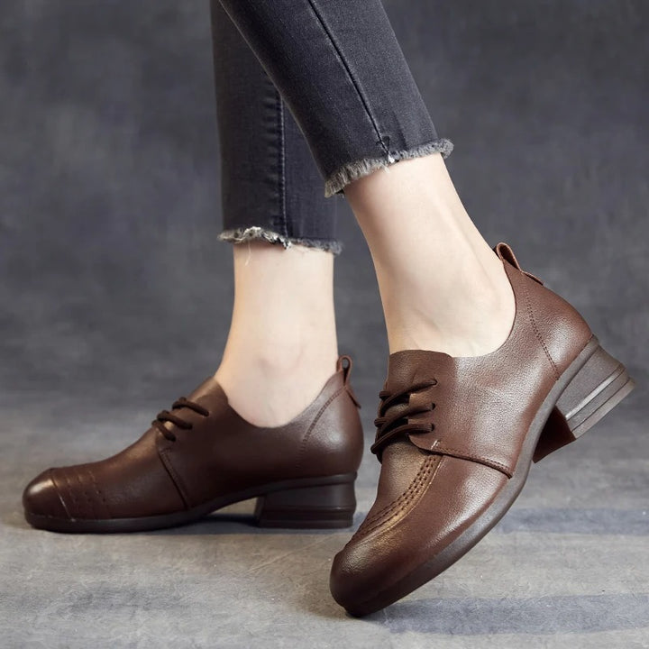 Mocassin talon de 4 cm pour femme  Podoways 36 Sienna 