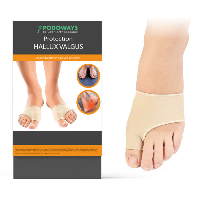 Chaussette orthopédique hallux valgus Protection Hallux Valgus PODOWAYS   